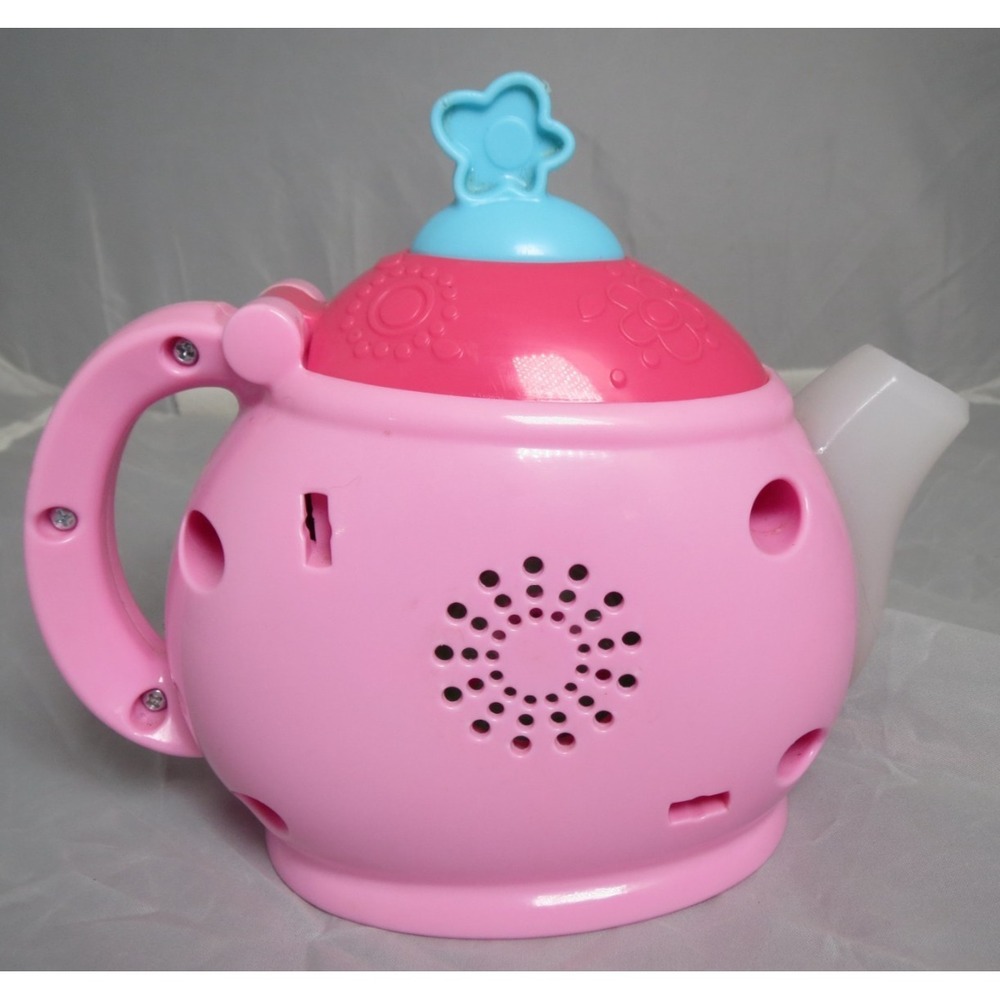 Fisher Price Talking Pink Teapot Laugh‎ 'N Learn Manners Tea Party Pot Musical - Picture 6 of 9